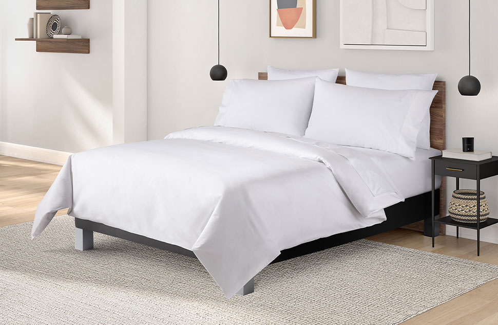 Bed & Percale Bedding Set