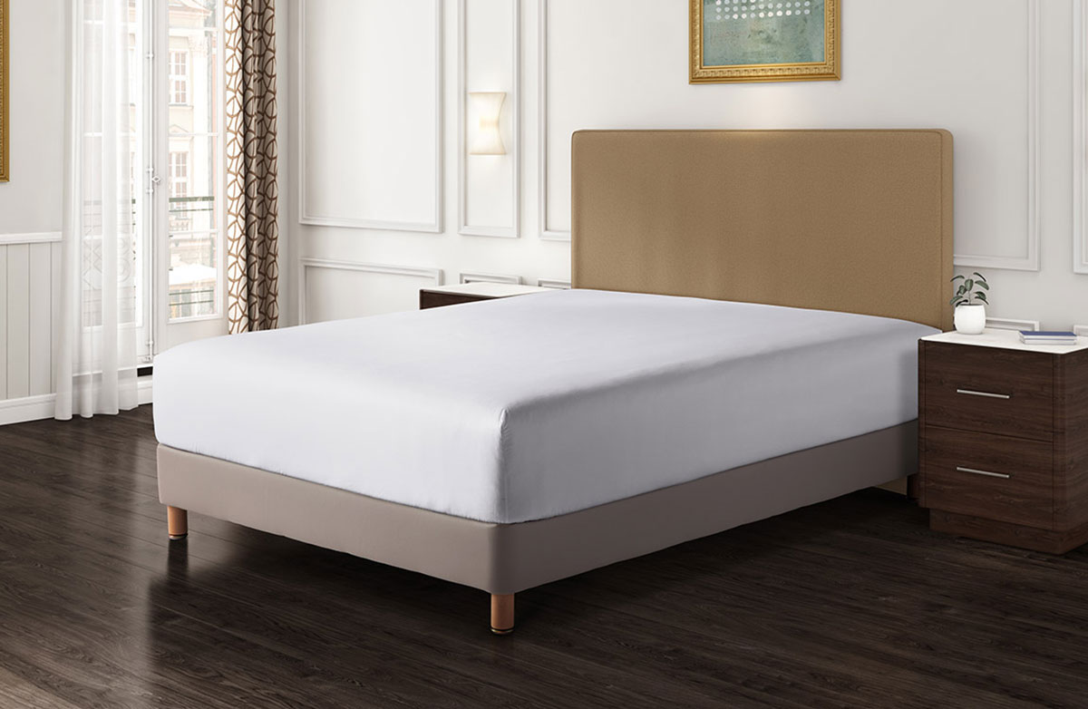 Image Sateen Fitted Sheet