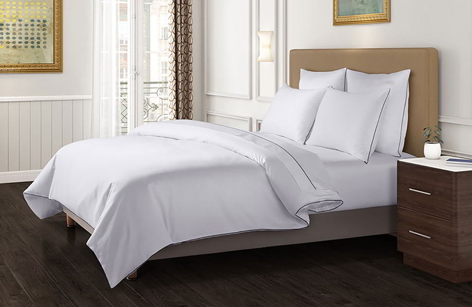 Hotel Natural Pillow & Duvet Set